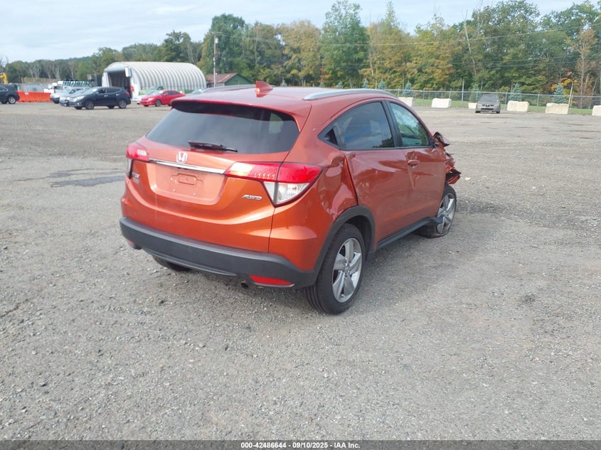 VIN 3CZRU6H59LM732542 2020 HONDA HR-V AWD EX