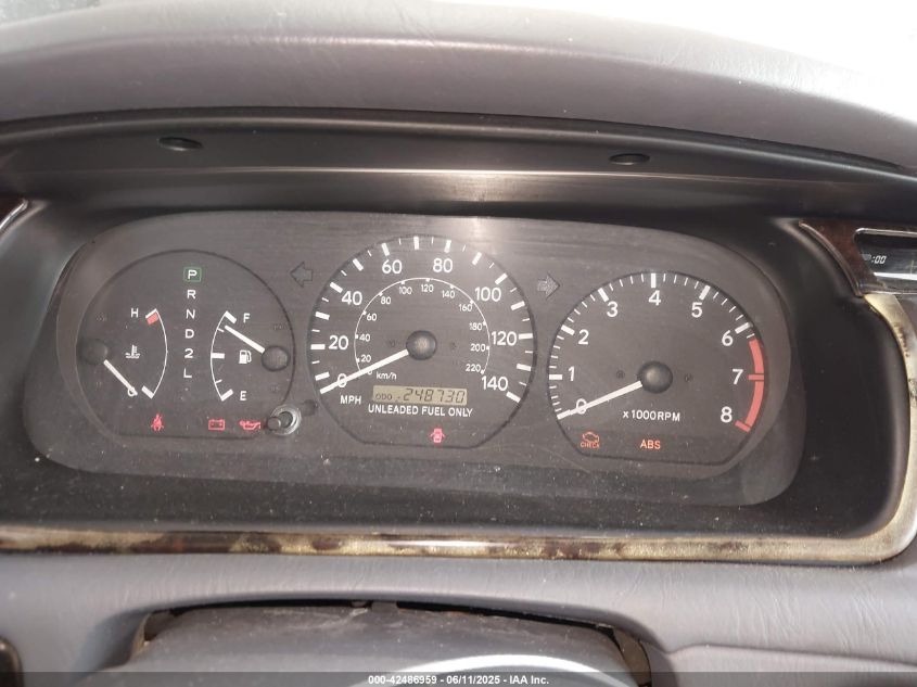 1998 Toyota Camry Le VIN: JT2BG22K9W0260025 Lot: 42486959