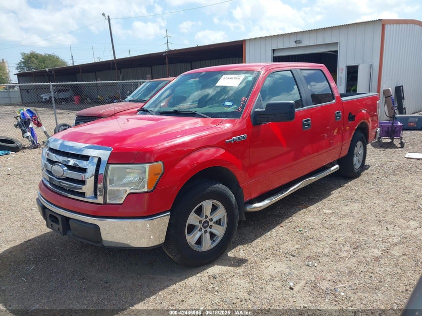 2009 FORD F-150 VIN: 1FTRW12849FA61618