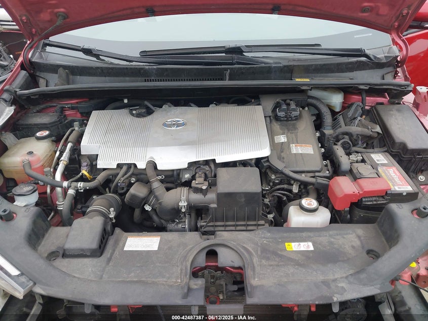 2017 TOYOTA PRIUS VIN: JTDKARFU4H3538215