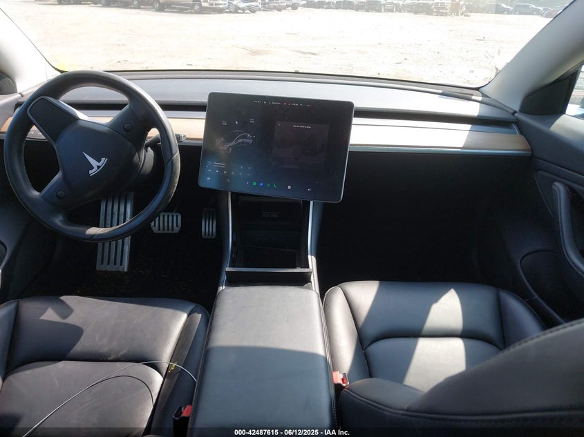 2019 Tesla Model 3 Long Range performance Grey Lot 111042487615 Vin 5YJ3E1EB6KF231195