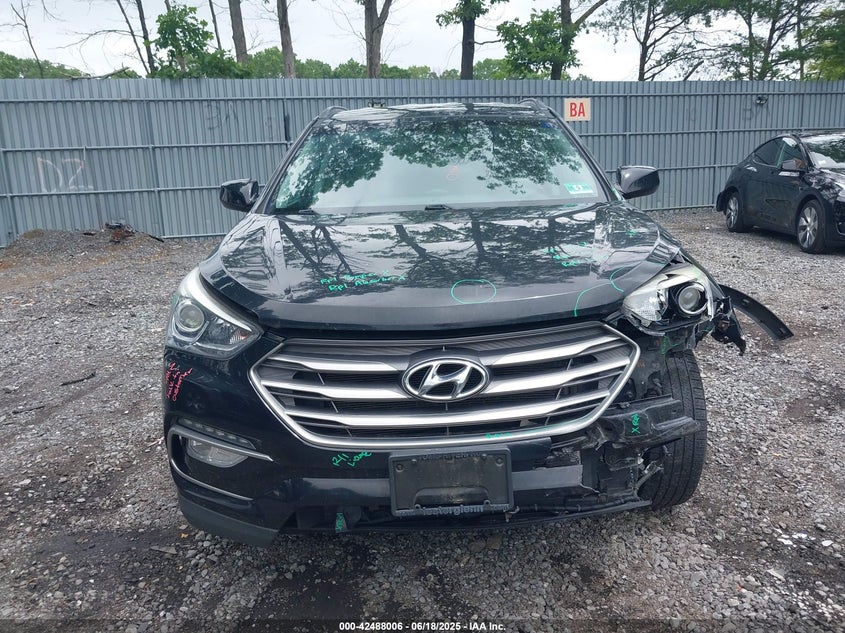 VIN 5XYZUDLB3HG387603 2017 HYUNDAI SANTA FE SPORT 2.4L