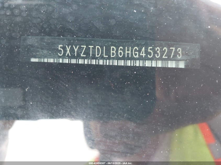 2017 HYUNDAI SANTA FE SPORT 2.4L - 5XYZTDLB6HG453273