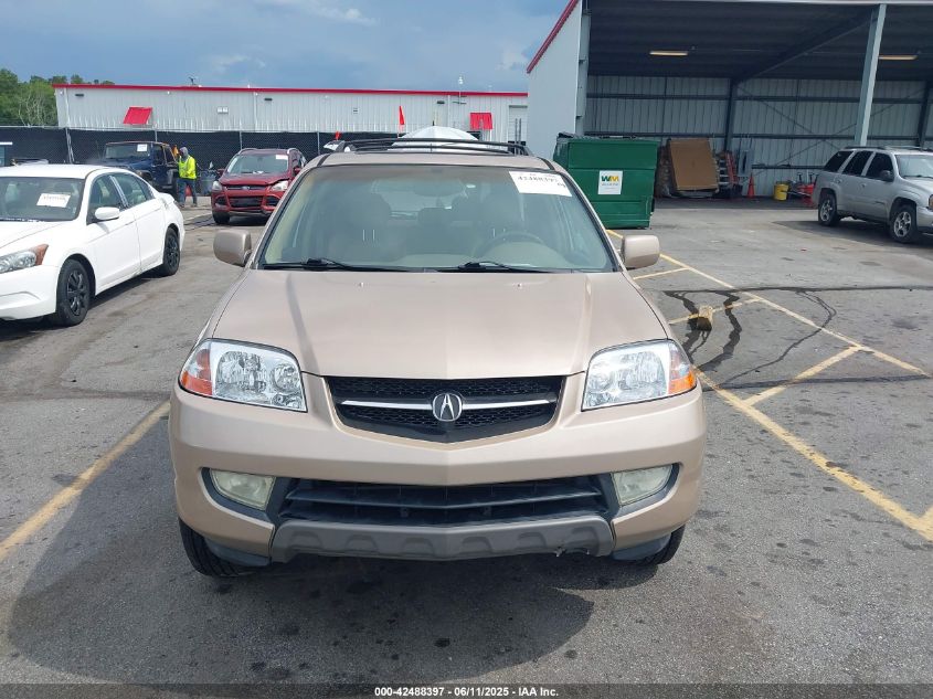 2002 Acura Mdx VIN: 2HNYD18292H503036 Lot: 42488397