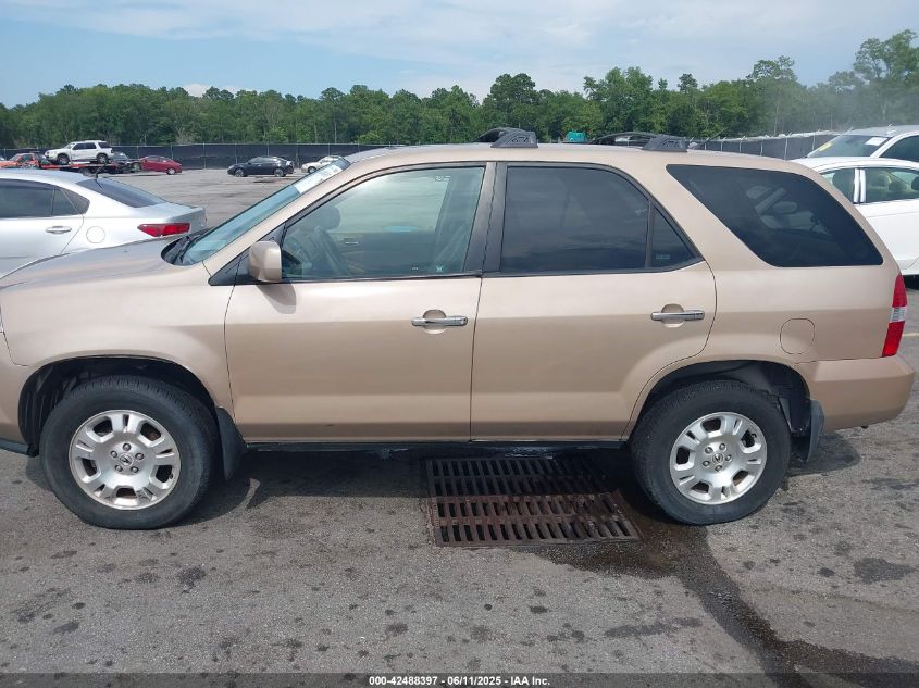 2002 Acura Mdx VIN: 2HNYD18292H503036 Lot: 42488397