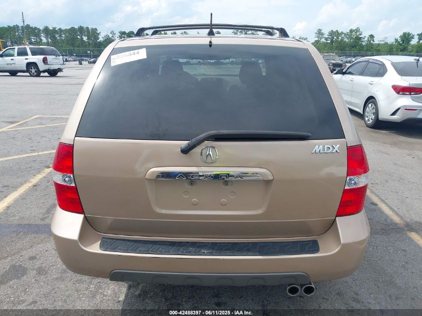 2002 Acura Mdx VIN: 2HNYD18292H503036 Lot: 42488397