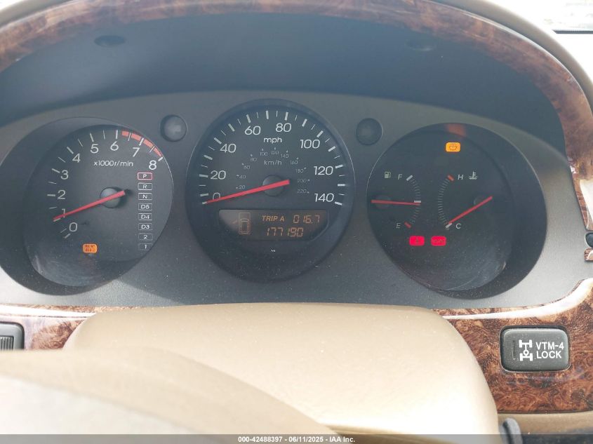 2002 Acura Mdx VIN: 2HNYD18292H503036 Lot: 42488397