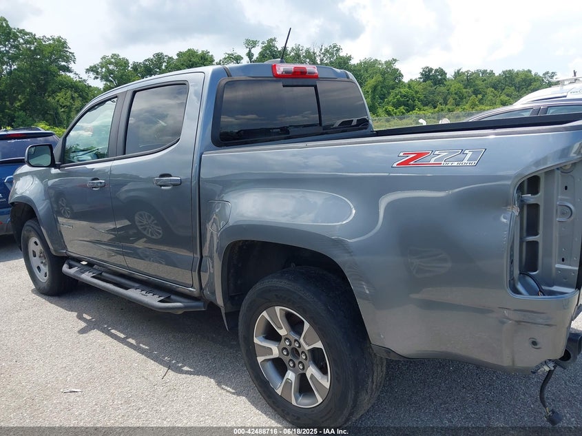 VIN 1GCGTDEN3K1294489 2019 CHEVROLET COLORADO Z71