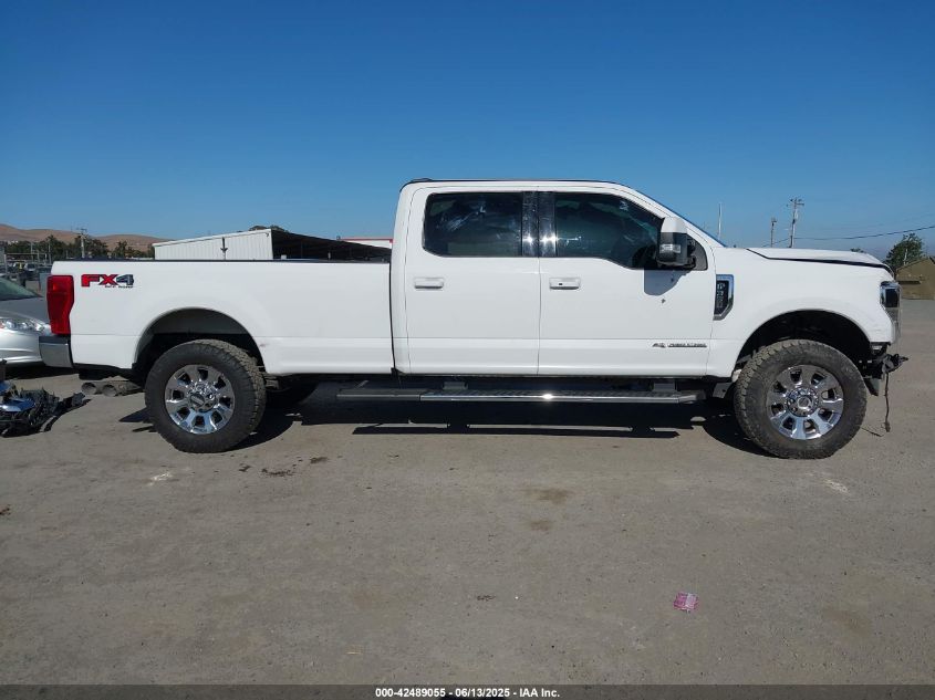 2020 Ford F-350 Lariat VIN: 1FT8W3BT7LEE63190 Lot: 42489055