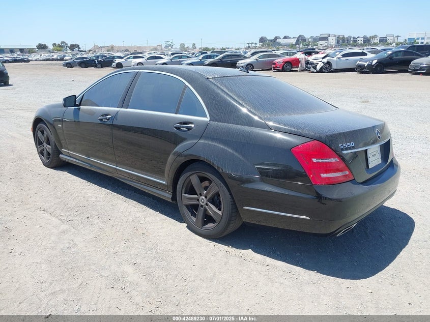Vin: wddng7db1ca440707, lot: 42981916, mercedes-benz s 550 20123