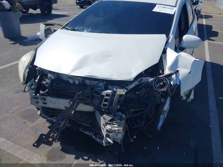 2011 Toyota Prius Three VIN: JTDKN3DU6B0291020 Lot: 42489560