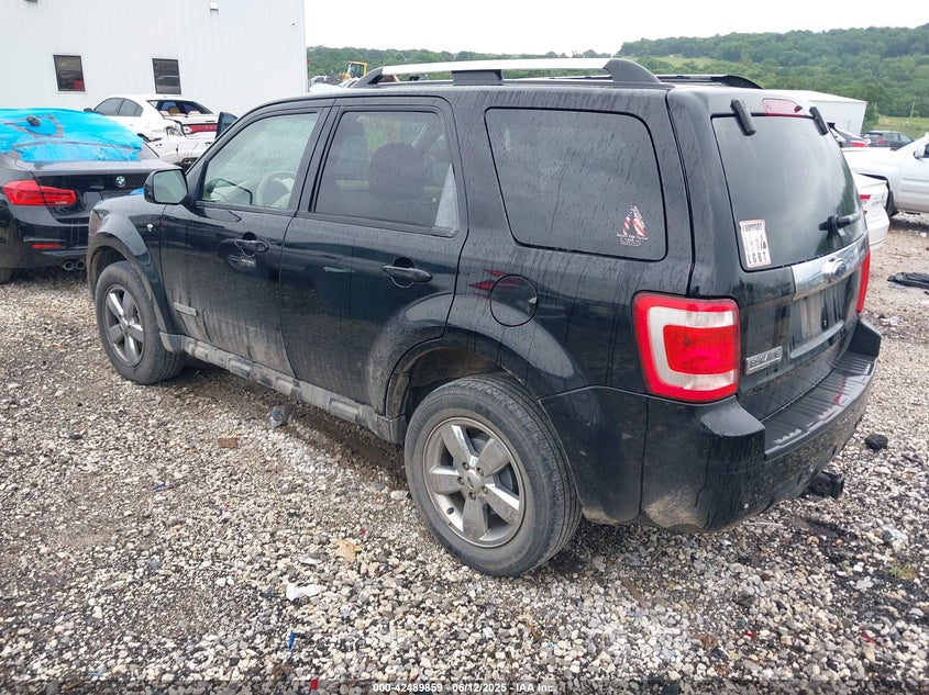 2008 FORD ESCAPE VIN: 1FMCU041X8KD75927