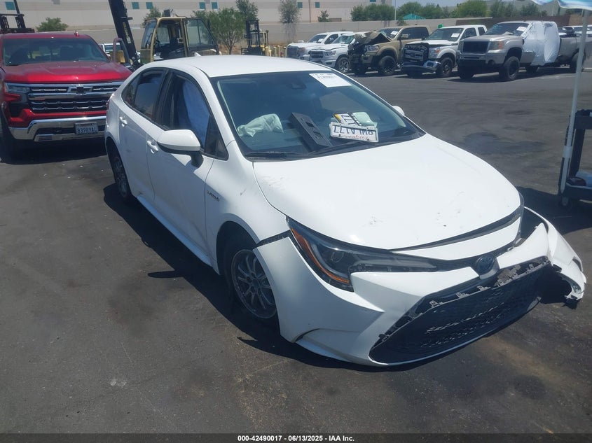 2021 TOYOTA COROLLA HYBRID LE - JTDEAMDE2MJ031122