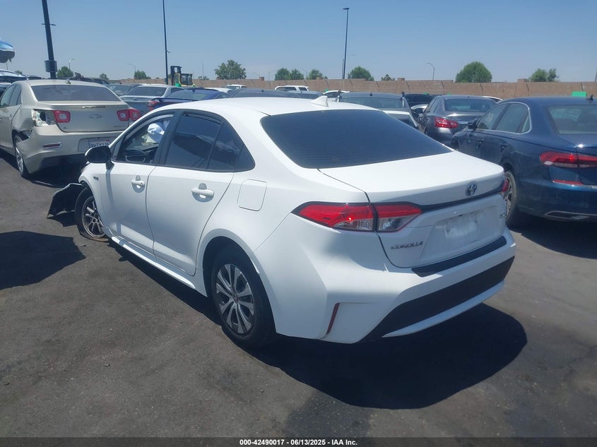 2021 TOYOTA COROLLA HYBRID LE - JTDEAMDE2MJ031122
