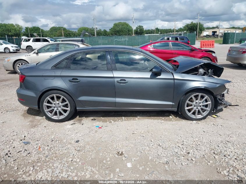 2016 Audi A3 1.8T Premium VIN: WAUA7GFF5G1058305 Lot: 42490250