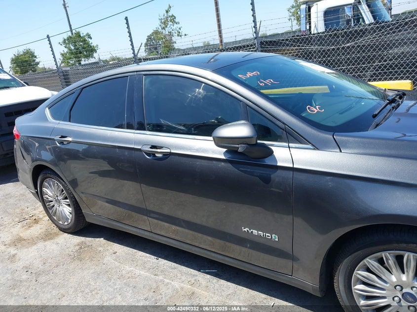2016 FORD FUSION VIN: 3FA6P0UU8GR405056