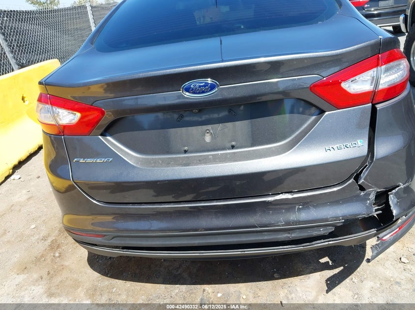 2016 FORD FUSION VIN: 3FA6P0UU8GR405056