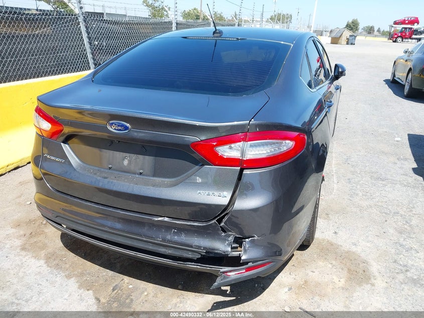 2016 FORD FUSION VIN: 3FA6P0UU8GR405056