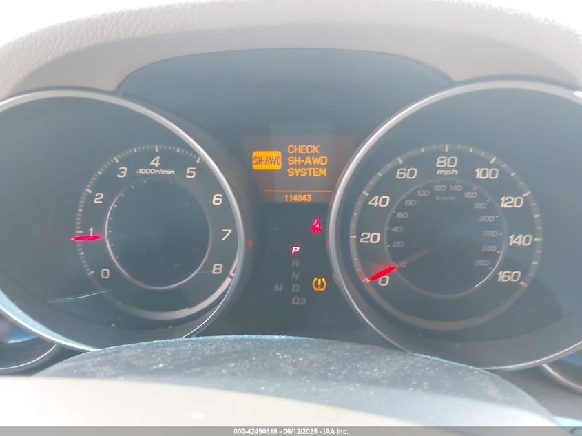 2008 Acura Mdx VIN: 2HNYD28228H503636 Lot: 42490518