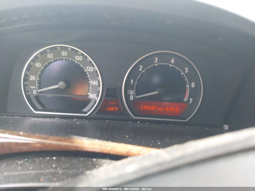 2006 BMW 750Li VIN: WBAHN83576DT25821 Lot: 42490572