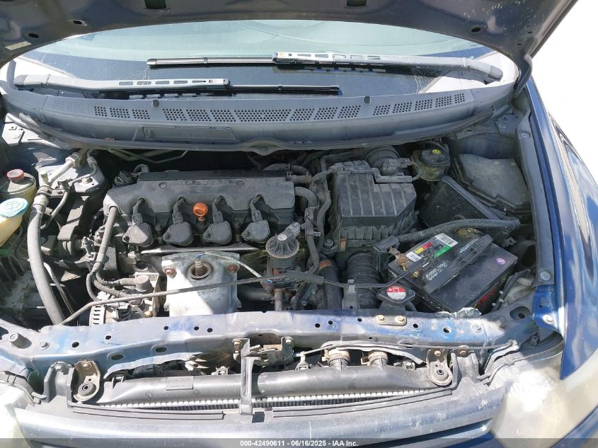 2008 Honda Civic Lx VIN: 2HGFG12658H548730 Lot: 42490611