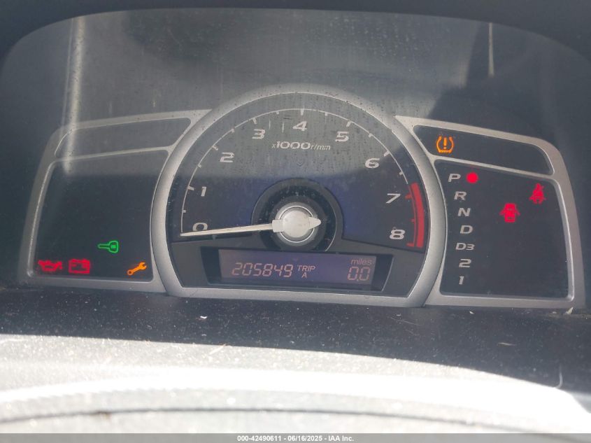 2008 Honda Civic Lx VIN: 2HGFG12658H548730 Lot: 42490611