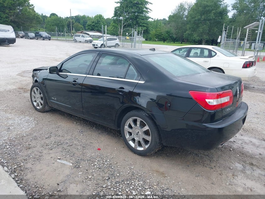 2007 Lincoln Mkz black sedan gasoline 3LNHM26T07R617151 photo #4