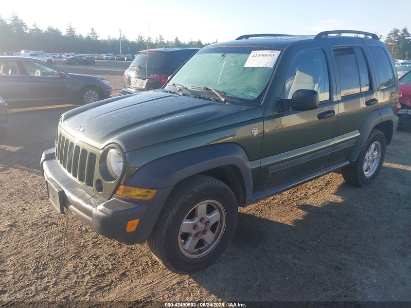 2006 JEEP LIBERTY VIN: 1J8GL48K86W243783