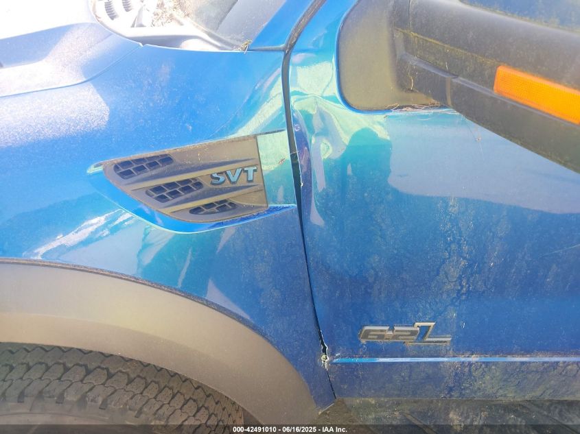 2012 Ford F-150 Svt Raptor VIN: 1FTEX1R61CFA22556 Lot: 42491010