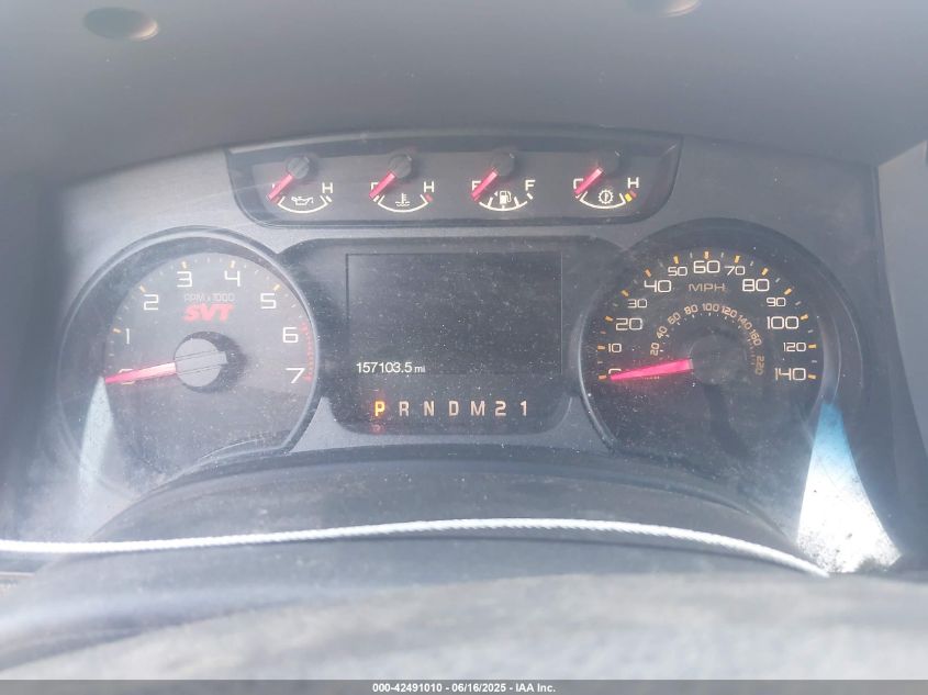 2012 Ford F-150 Svt Raptor VIN: 1FTEX1R61CFA22556 Lot: 42491010