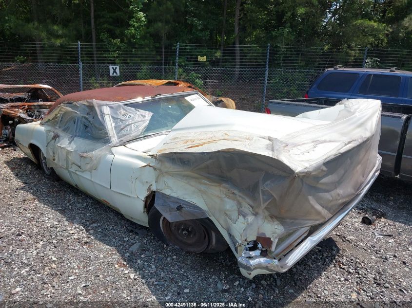 1968 Ford Thunderbird Hardtop white null null 0000008Y87N106685 photo #1