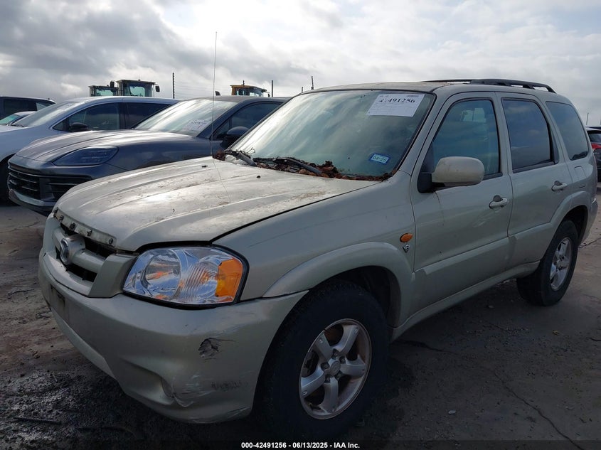 2005 Mazda Tribute S grey other gasoline 4F2CZ04125KM07187 photo #3