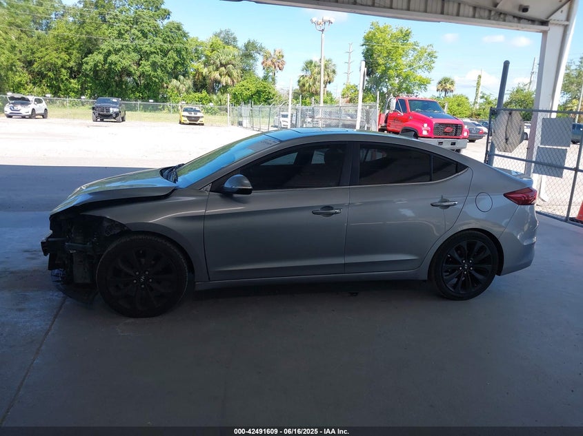 2017 HYUNDAI ELANTRA LIMITED - 5NPD84LF7HH065122