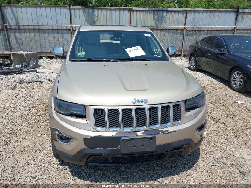 2014 Jeep Grand Cherokee Limited VIN: 1C4RJFBG9EC162684 Lot: 42491647