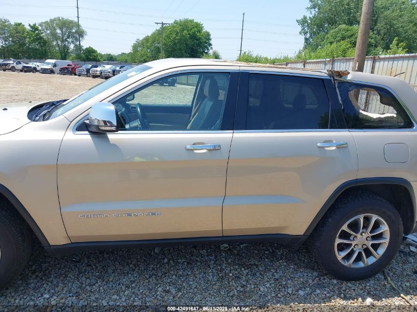 2014 Jeep Grand Cherokee Limited VIN: 1C4RJFBG9EC162684 Lot: 42491647