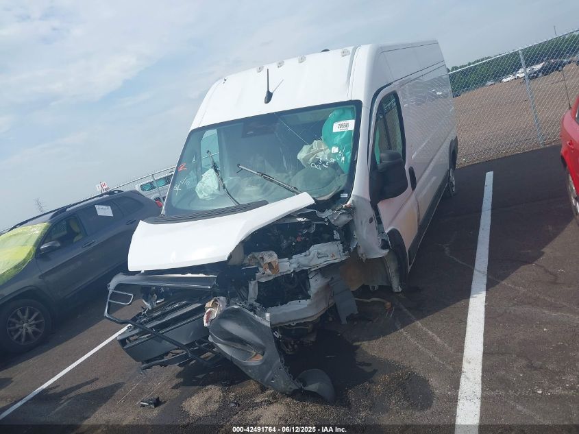 2023 Ram Promaster 2500 High Roof 159 Wb VIN: 3C6LRVDG4PE509928 Lot: 42491764