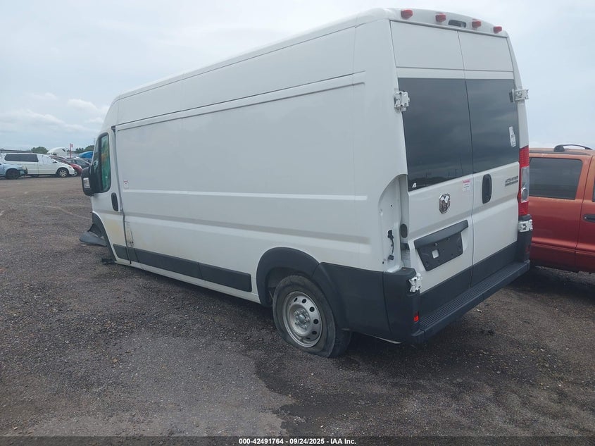 Vin: 3c6lrvdg4pe509928, lot: 42984481, ram promaster 2500 high roof 159 wb 20233