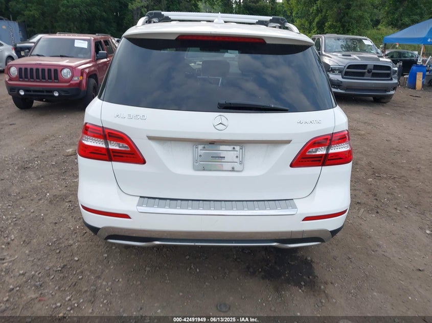 2014 MERCEDES-BENZ ML 350 4MATIC - 4JGDA5HB0EA397515