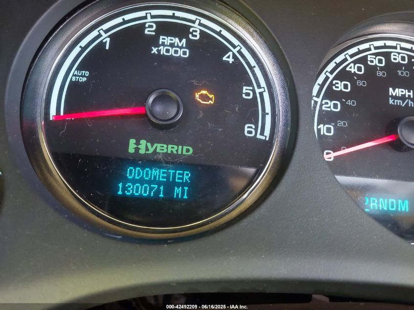 2008 GMC Yukon Hybrid VIN: 1GKFC13528R203403 Lot: 42492209