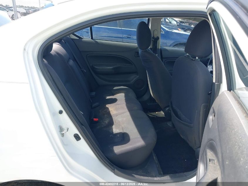 2017 Mitsubishi Mirage G4 Es VIN: ML32F3FJ0HHF12482 Lot: 42492215