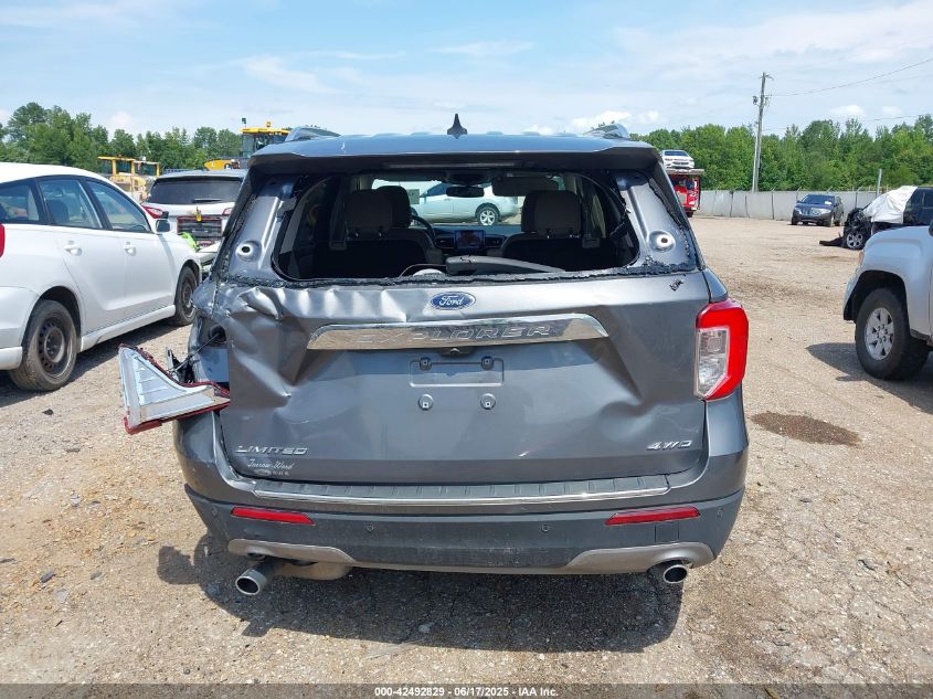 2023 Ford Explorer Limited VIN: 1FMSK8FH1PGC15205 Lot: 42492829