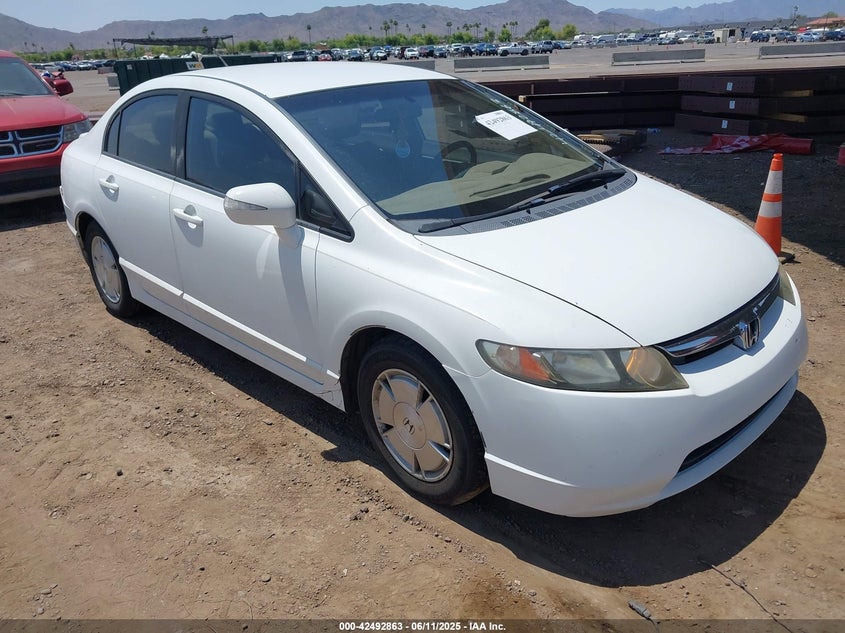 2007 HONDA CIVIC HYBRID VIN: JHMFA36237S026607