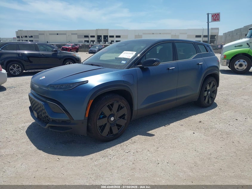 Vin: vcf1zbu28pg004901, lot: 42985655, fisker ocean one 20232