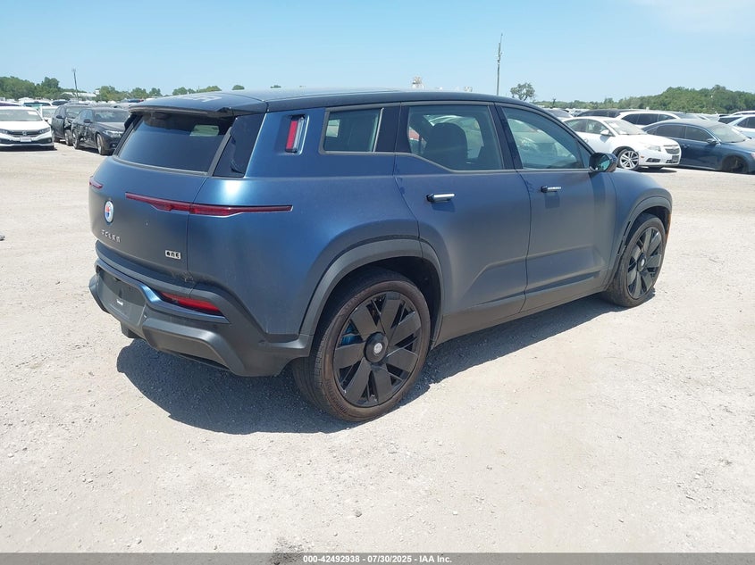Vin: vcf1zbu28pg004901, lot: 42985655, fisker ocean one 20234