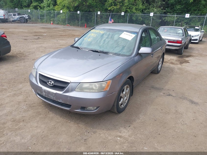 2006 HYUNDAI SONATA VIN: 5NPEU46FX6H025674