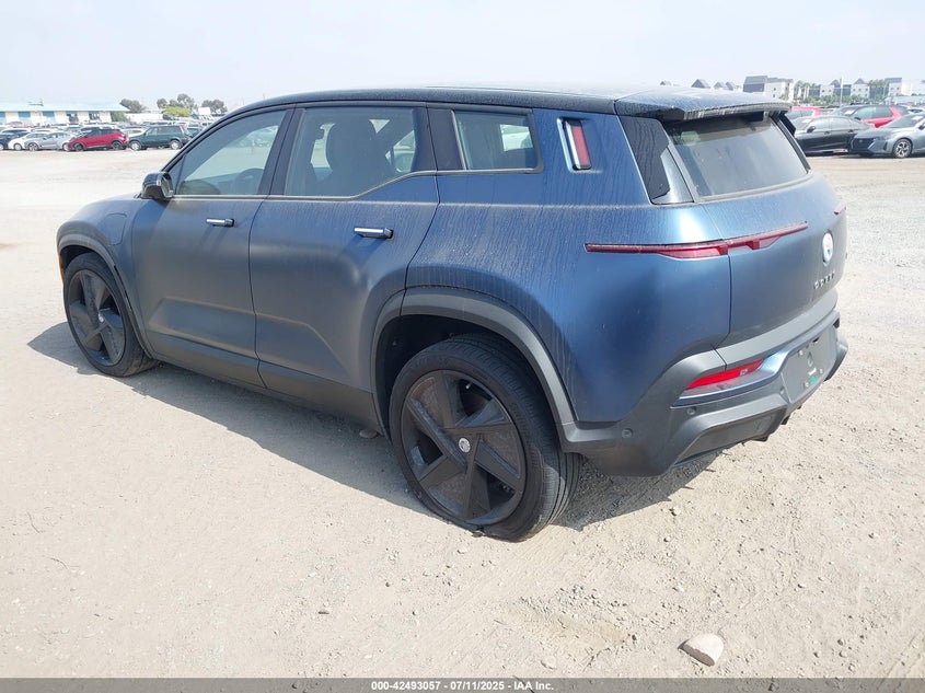 Vin: vcf1zbu27pg003867, lot: 42985774, fisker ocean one 20233