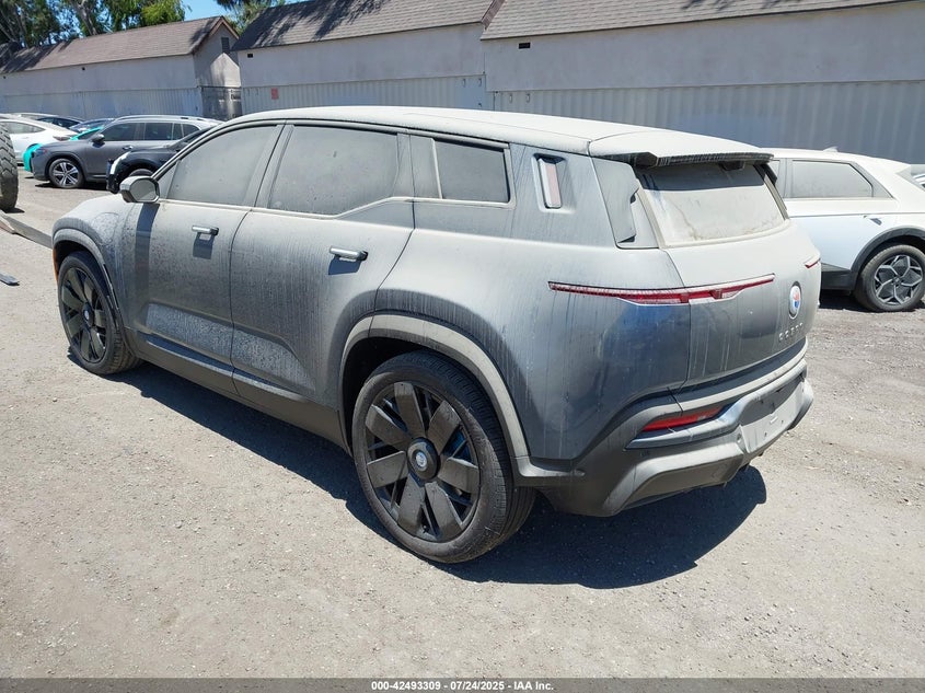 Vin: vcf1zbu21pg002438, lot: 42986026, fisker ocean one 20233