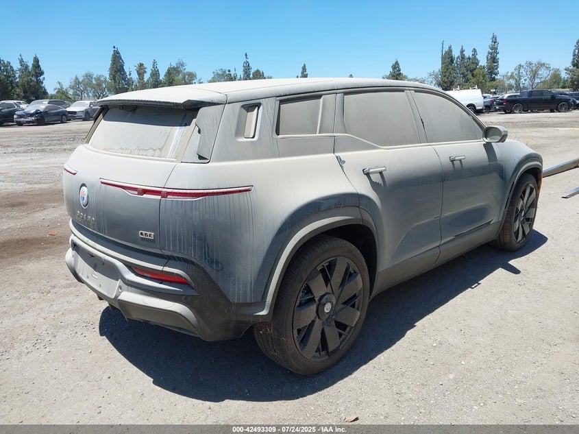 Vin: vcf1zbu21pg002438, lot: 42986026, fisker ocean one 20234