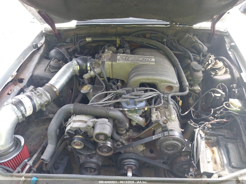 1990 Ford Mustang Lx VIN: 1FACP40E6LF175968 Lot: 42493531