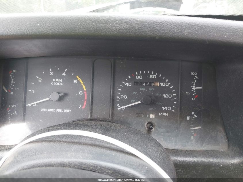 1990 Ford Mustang Lx VIN: 1FACP40E6LF175968 Lot: 42493531